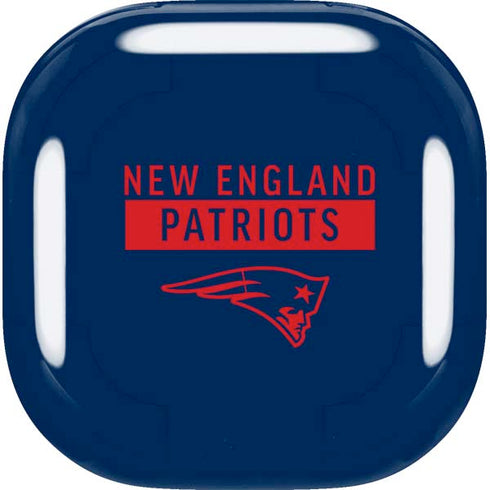 NFL New England Patriots Blue Performance Series Galaxy Buds Live Skin