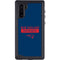 NFL New England Patriots Blue Performance Series Galaxy Note 10 Waterproof Case