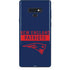 NFL New England Patriots Blue Performance Series Galaxy Note 9 Skin