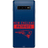 NFL New England Patriots Blue Performance Series Galaxy S10 Plus Skin