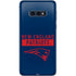 NFL New England Patriots Blue Performance Series Galaxy S10e Skin