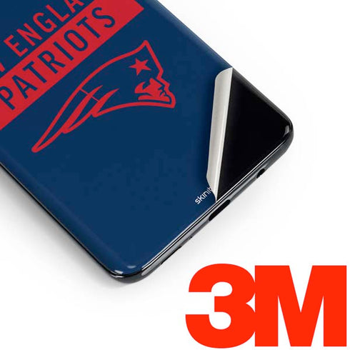 NFL New England Patriots Blue Performance Series Galaxy S10e Skin