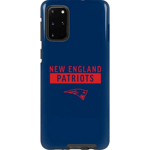NFL New England Patriots Blue Performance Series Galaxy S20 Plus Pro Case