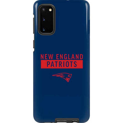 NFL New England Patriots Blue Performance Series Galaxy S20 Pro Case