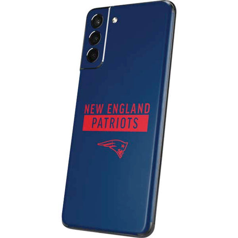 NFL New England Patriots Blue Performance Series Galaxy S21 Plus 5G Skin