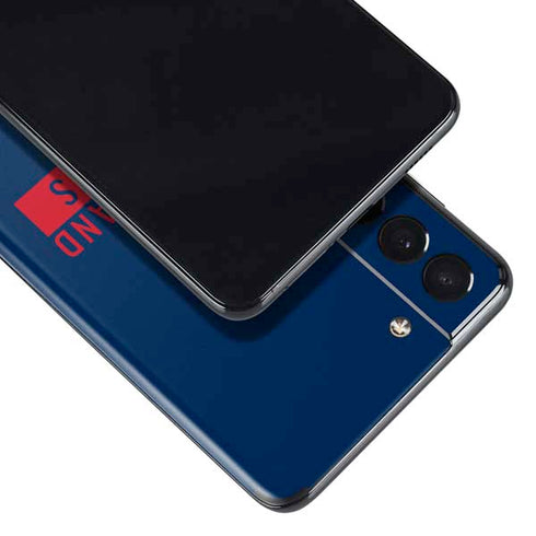 NFL New England Patriots Blue Performance Series Galaxy S21 Plus 5G Skin