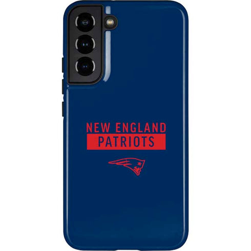 NFL New England Patriots Blue Performance Series Galaxy S22 Plus Pro Case
