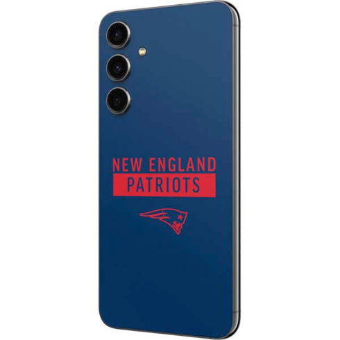 NFL New England Patriots Blue Performance Series Galaxy S23 FE Skin