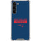 NFL New England Patriots Blue Performance Series Galaxy S23 Plus Clear Case