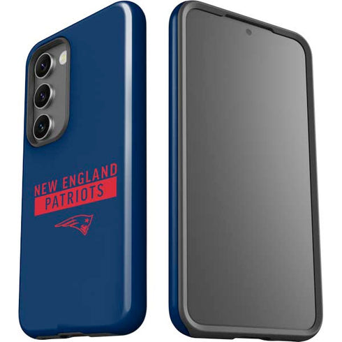 NFL New England Patriots Blue Performance Series Galaxy S23 Pro Case