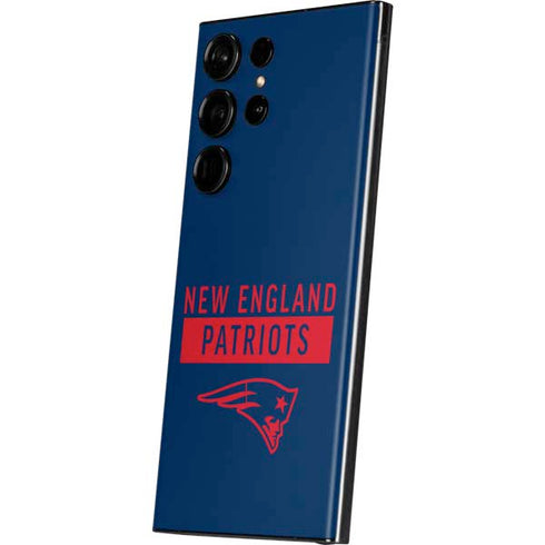 NFL New England Patriots Blue Performance Series Galaxy S23 Ultra Skin