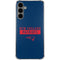 NFL New England Patriots Blue Performance Series Galaxy S24 Plus Clear Case