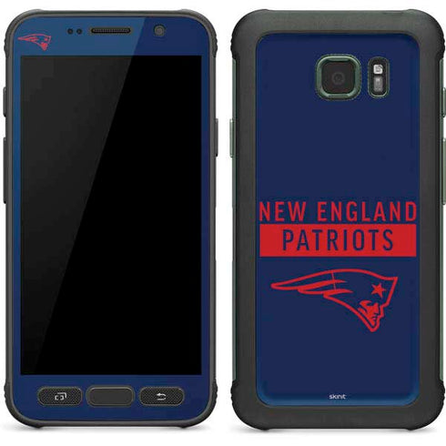 NFL New England Patriots Blue Performance Series Galaxy S7 Active Skin