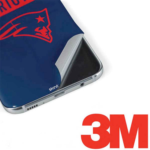 NFL New England Patriots Blue Performance Series Galaxy S8 Skin