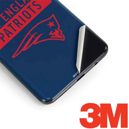 NFL New England Patriots Blue Performance Series Galaxy S9 Plus Skin
