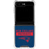 NFL New England Patriots Blue Performance Series Galaxy Z Flip5 5G Clear Case