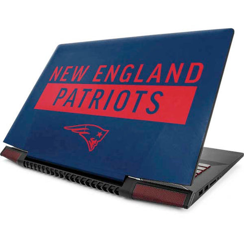NFL New England Patriots Blue Performance Series Lenovo IdeaPad Skin
