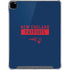 NFL New England Patriots Blue Performance Series iPad Pro 12.9in (2020) Clear Case