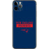 NFL New England Patriots Blue Performance Series iPhone 11 Pro Max Skin