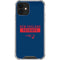 NFL New England Patriots Blue Performance Series iPhone 12 Clear Case