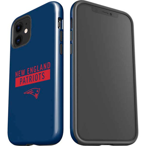 NFL New England Patriots Blue Performance Series iPhone 12 Impact Case