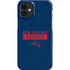 NFL New England Patriots Blue Performance Series iPhone 12 Mini Lite Case