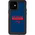 NFL New England Patriots Blue Performance Series iPhone 12 Mini Waterproof Case