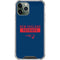 NFL New England Patriots Blue Performance Series iPhone 12 Pro Clear Case