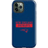 NFL New England Patriots Blue Performance Series iPhone 12 Pro Impact Case