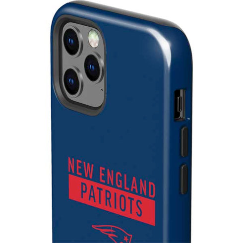 NFL New England Patriots Blue Performance Series iPhone 12 Pro Max Impact Case