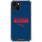 NFL New England Patriots Blue Performance Series iPhone 13 Clear Case