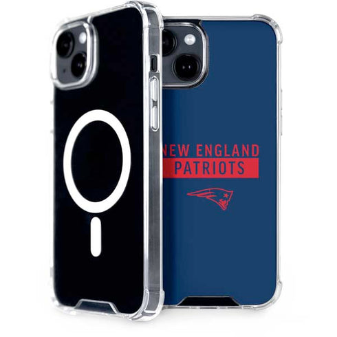 NFL New England Patriots Blue Performance Series iPhone 13 MagSafe Case