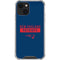 NFL New England Patriots Blue Performance Series iPhone 13 Mini Clear Case