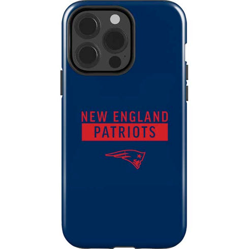 NFL New England Patriots Blue Performance Series iPhone 13 Pro Impact Case