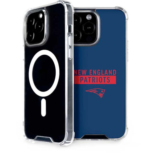 NFL New England Patriots Blue Performance Series iPhone 13 Pro Max MagSafe Case