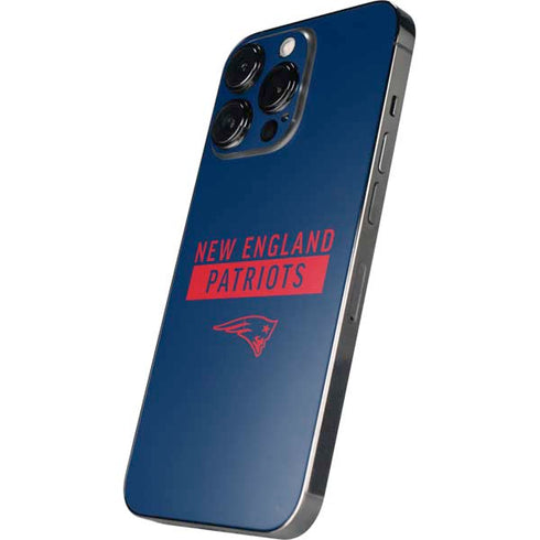 NFL New England Patriots Blue Performance Series iPhone 13 Pro Max Skin