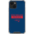 NFL New England Patriots Blue Performance Series iPhone 14 Plus Clear Case