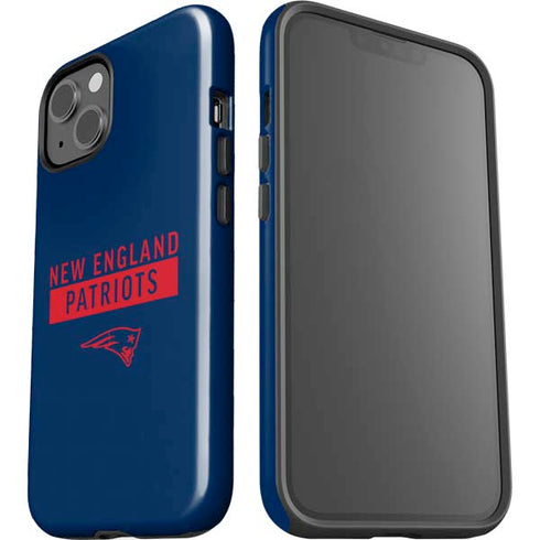 NFL New England Patriots Blue Performance Series iPhone 15 Impact Case
