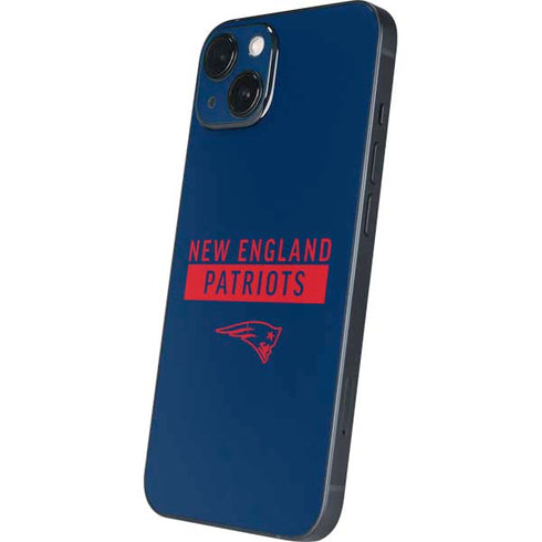 NFL New England Patriots Blue Performance Series iPhone 14 Plus Skin