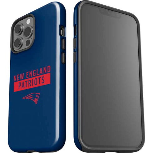NFL New England Patriots Blue Performance Series iPhone 15 Pro Max Impact Case