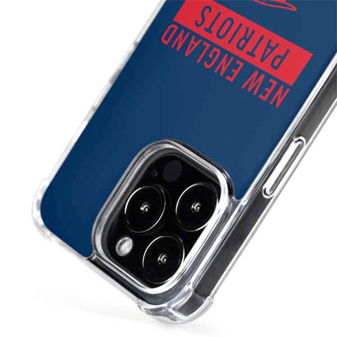 NFL New England Patriots Blue Performance Series iPhone 14 Pro Max MagSafe Case