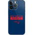 NFL New England Patriots Blue Performance Series iPhone 14 Pro Skin