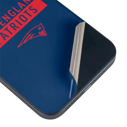 NFL New England Patriots Blue Performance Series iPhone 14 Skin
