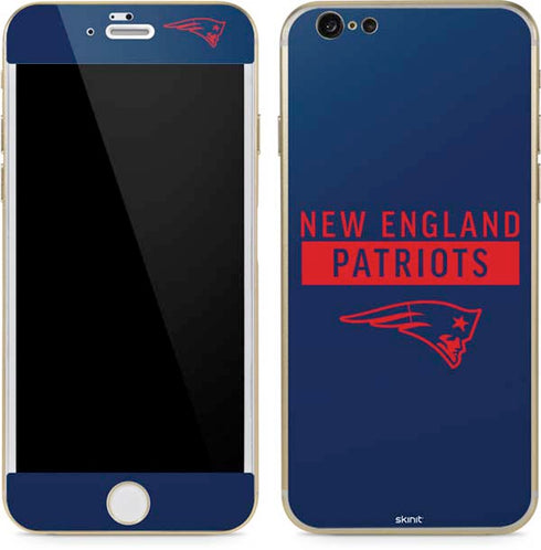 NFL New England Patriots Blue Performance Series iPhone 6/6s Skin