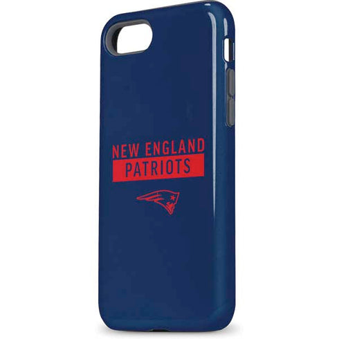 NFL New England Patriots Blue Performance Series iPhone 8 Pro Case