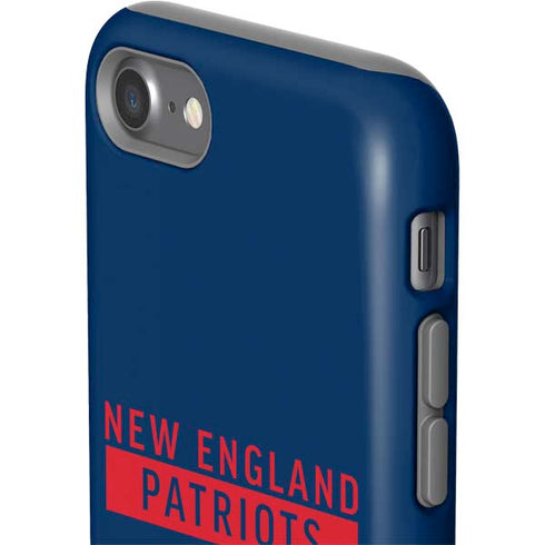 NFL New England Patriots Blue Performance Series iPhone SE (2nd & 3rd Gen) Pro Case
