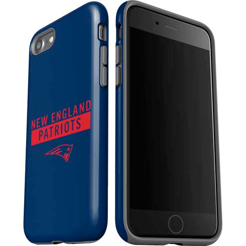 NFL New England Patriots Blue Performance Series iPhone SE (2nd & 3rd Gen) Pro Case