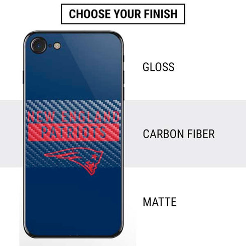 NFL New England Patriots Blue Performance Series iPhone SE (2nd & 3rd Gen) Skin