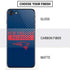NFL New England Patriots Blue Performance Series iPhone SE (2nd & 3rd Gen) Skin