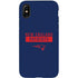 NFL New England Patriots Blue Performance Series iPhone X Pro Case